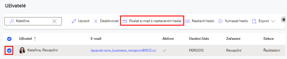 email heslo0